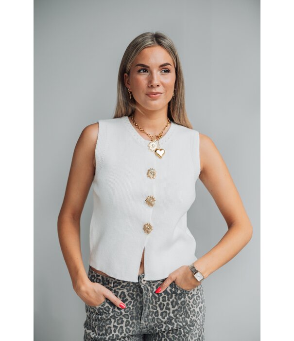 La Rebelle Spencer off white | Marlyn