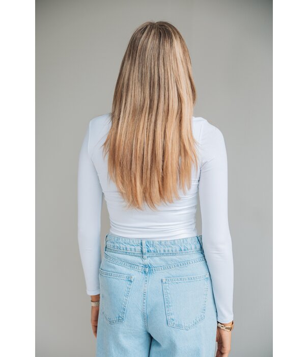 La Rebelle Top wit | Melissa