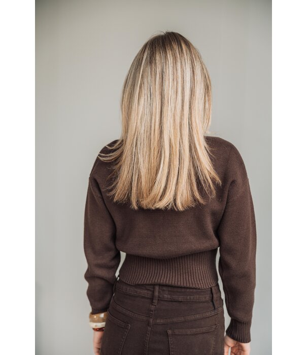 La Rebelle Vest bruin | Noelle