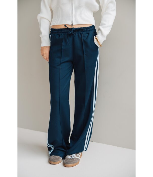 La Rebelle Pantalon navy blauw | Carly