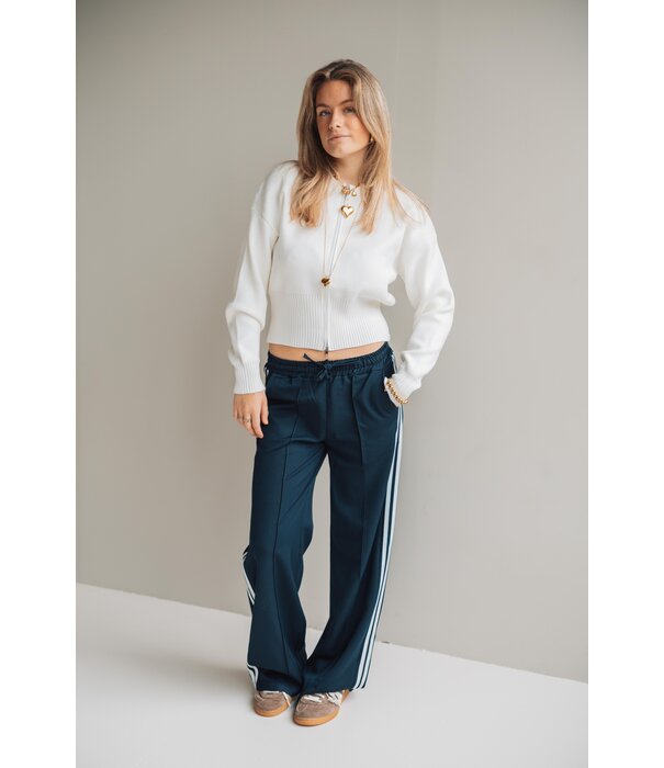 La Rebelle Pantalon navy blauw | Carly