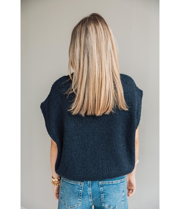 La Rebelle Spencer navy blauw | Frederique