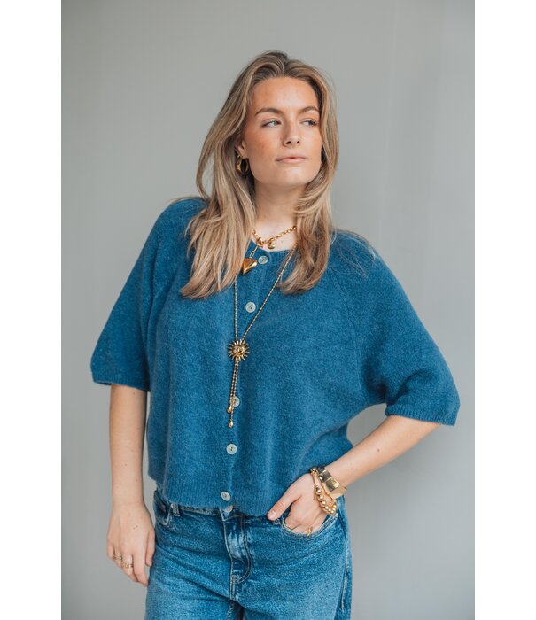 La Rebelle Vestje blauw | Vivy