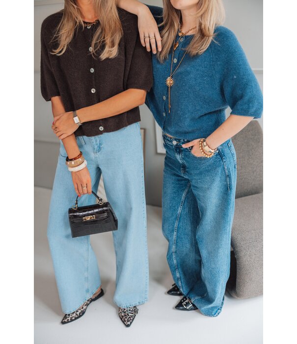 La Rebelle Vestje blauw | Vivy