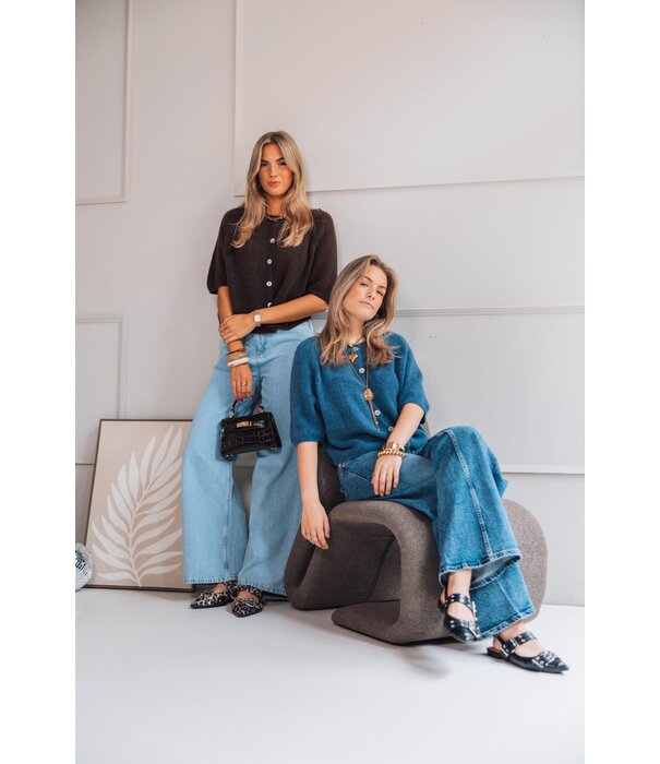 La Rebelle Vestje blauw | Vivy