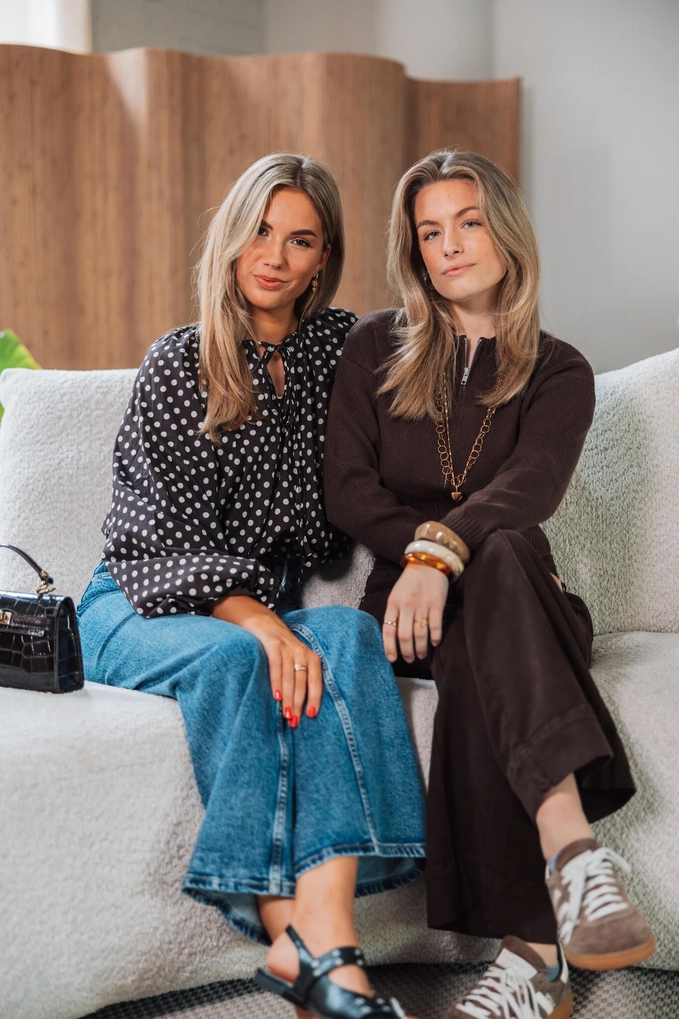 Polkadot kleding gestyled