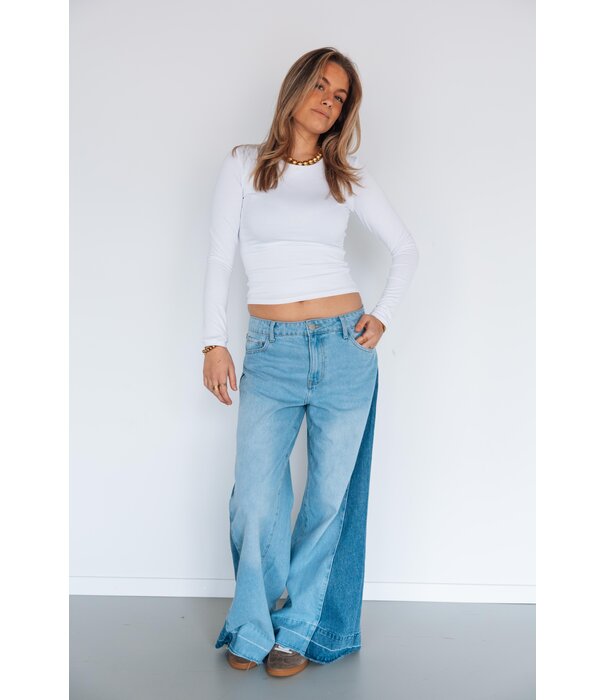 La Rebelle Jeans wide leg | Caro