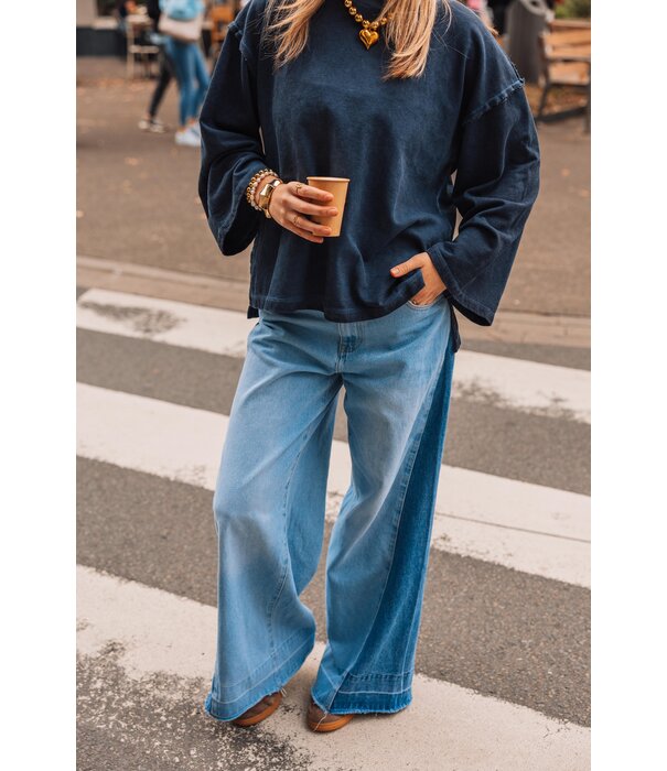 La Rebelle Jeans wide leg | Caro