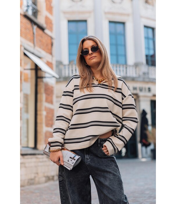 La Rebelle Jeans balloon grijs | Imke