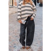 Jeans balloon grijs | Imke