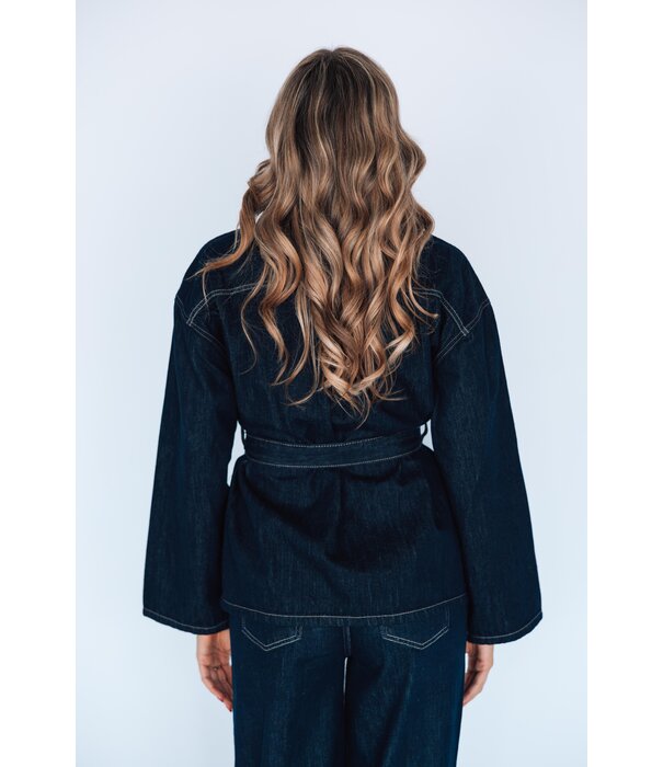 La Rebelle Jasje dark denim | Pia