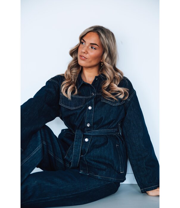 La Rebelle Jasje dark denim | Pia