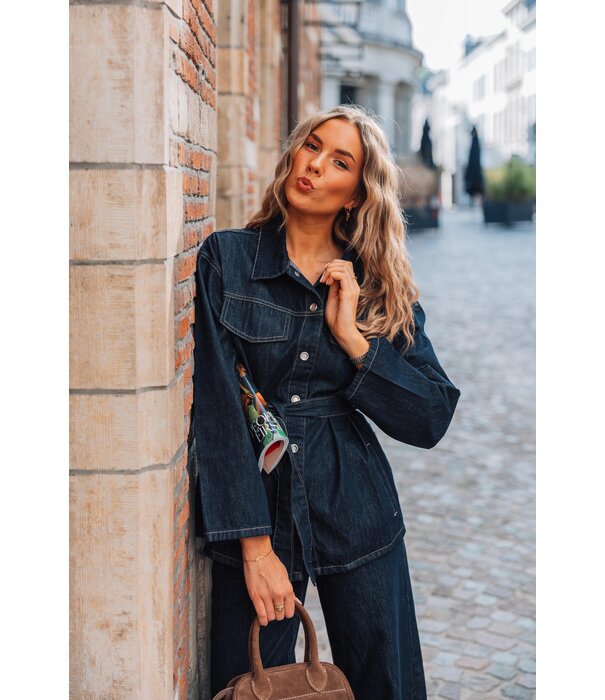 La Rebelle Jasje dark denim | Pia