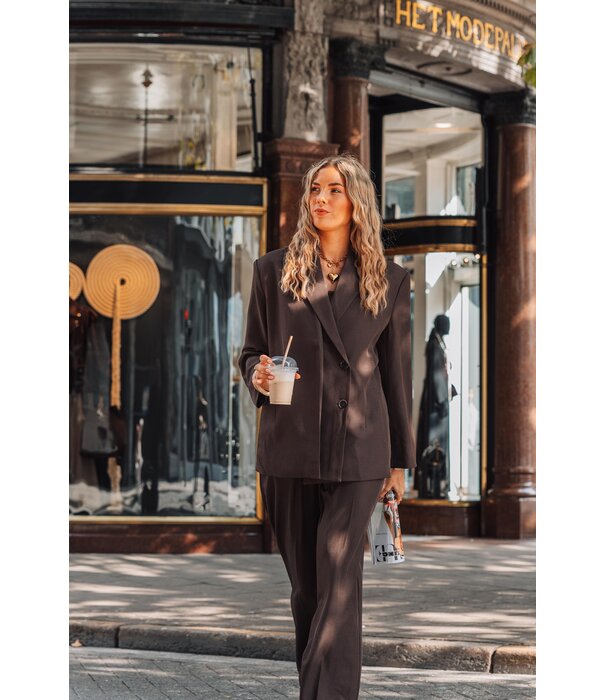 La Rebelle Blazer bruin | Quinty