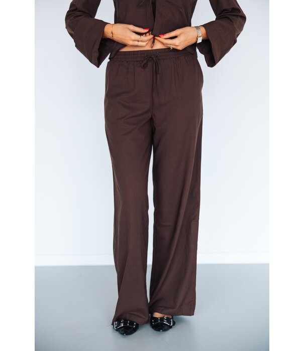 La Rebelle Broek bruin | Ditte