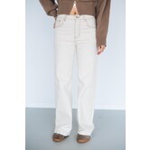 Jeans straight leg beige | Grace