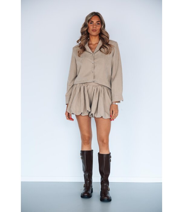 La Rebelle Skort beige | Lieke