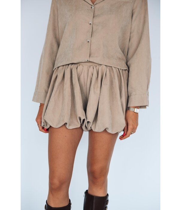 La Rebelle Skort beige | Lieke