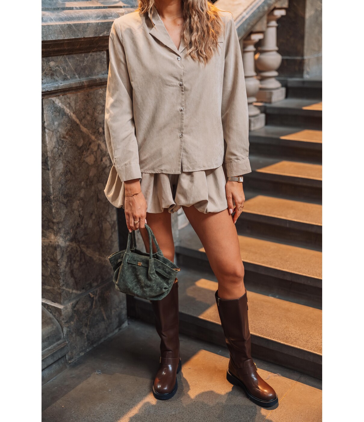 Skort beige | Lieke
