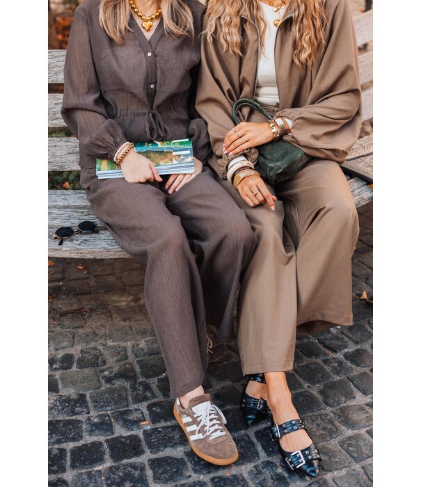 La Rebelle Pantalon kaki | Lobke