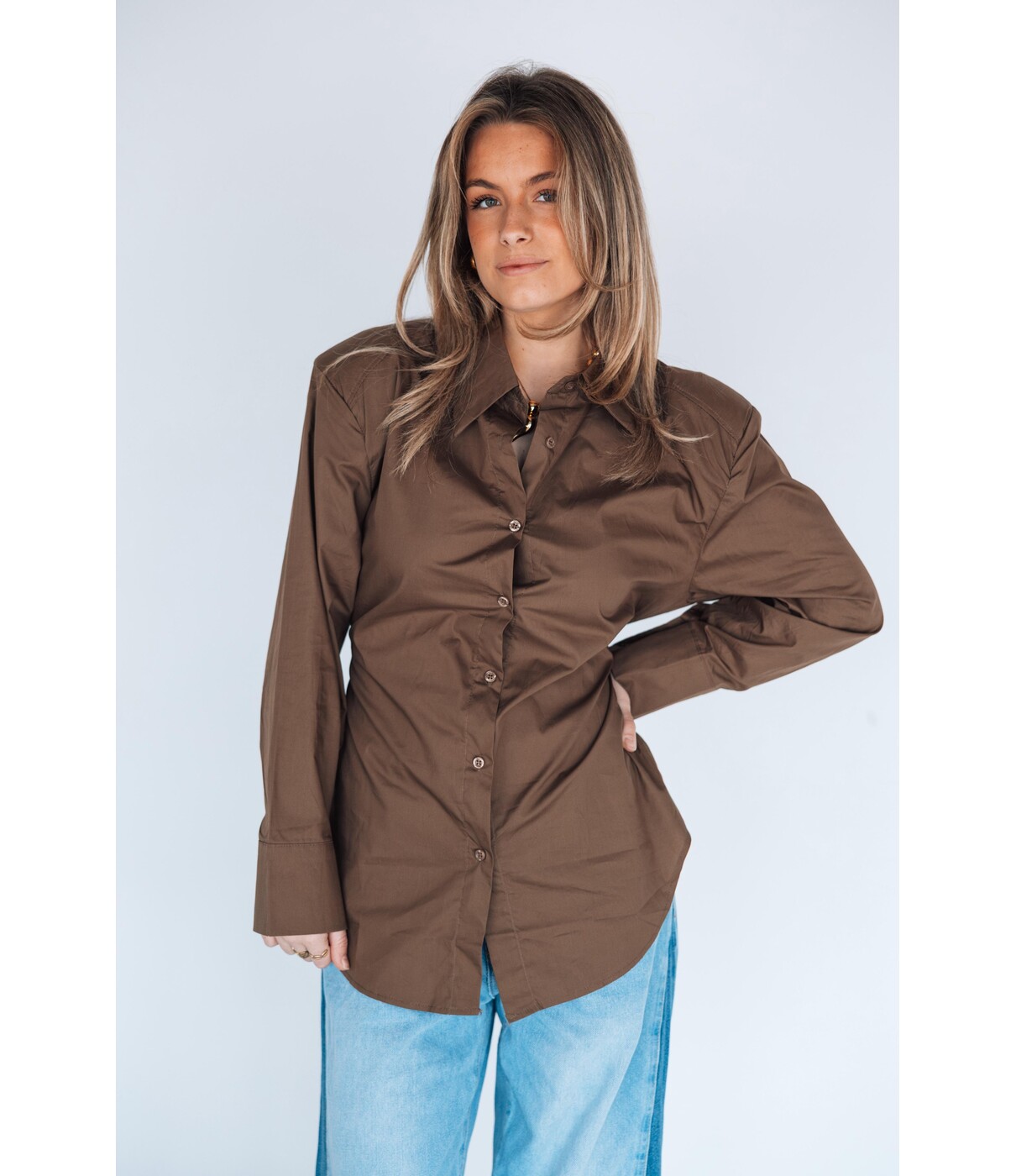 Blouse camel | Freya