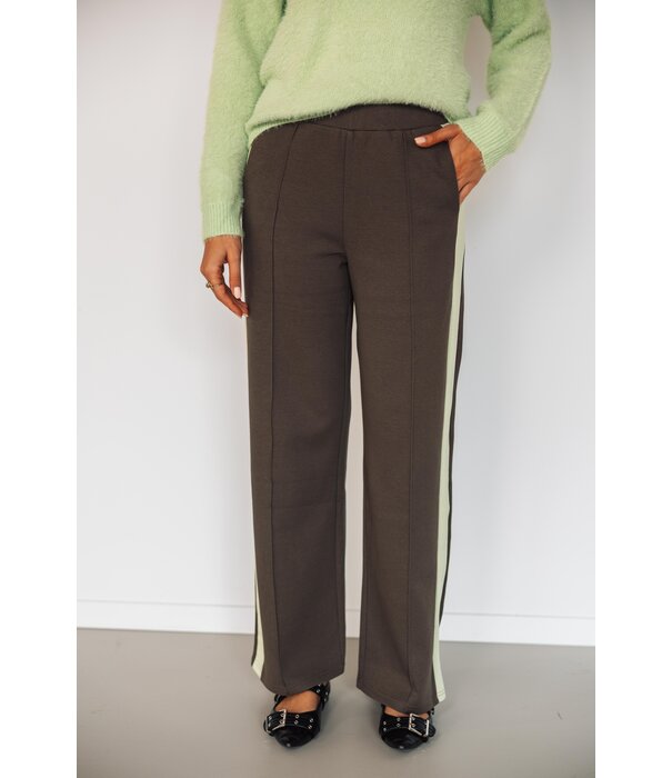 Fluresk Fluresk Ewan broek | clay