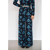 Fluresk Lydia broek | black/bright blue