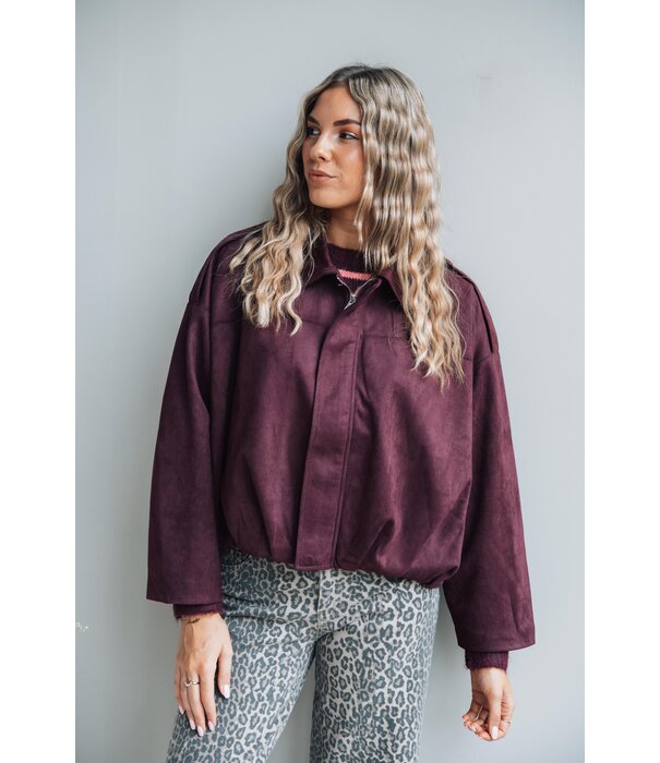 La Rebelle Jasje bordeaux rood | Pien