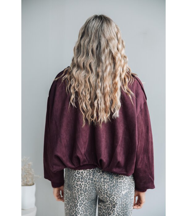 La Rebelle Jasje bordeaux rood | Pien