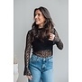 Top lace zwart | Floor