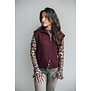 Spencer bordeaux rood | Marijn