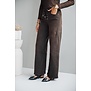 Jeans wide leg bruin | Amber