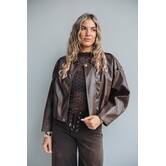 Jasje braided bruin | Olga