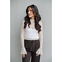Top lace beige | Floor