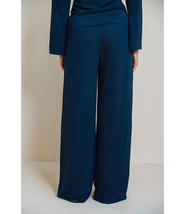 Fluresk Fluresk Noemi broek | midnight blue