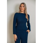 Fluresk Anara top | midnight blue