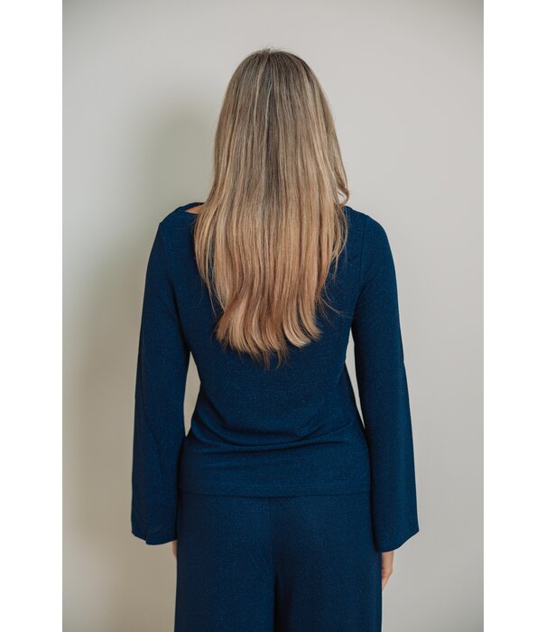 Fluresk Fluresk Anara top | midnight blue