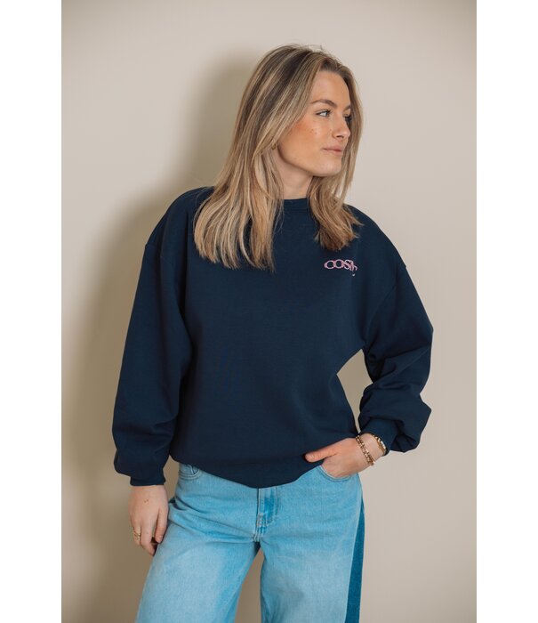 Fluresk Fluresk Dianthe sweater | midnight blue