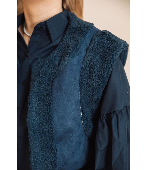 Fluresk Fluresk Reese gilet | midnight blue