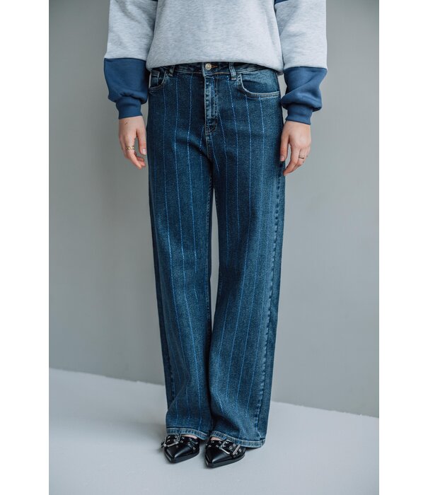 Colourful Rebel Colourful Rebel gaias rhinestones denim jeans