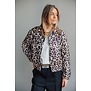 Colourful Rebel bente leopard jacquard jacket