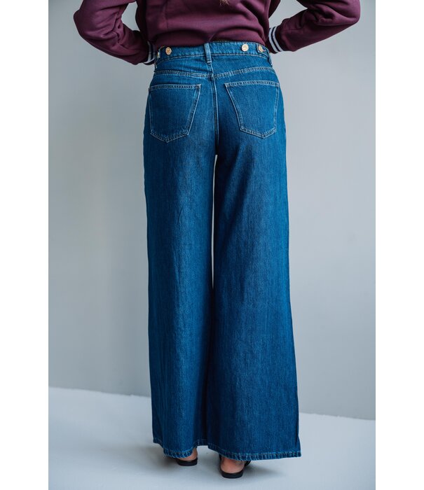 Gina Tricot Gina Tricot palazzo jeans | scandi blue