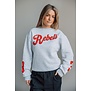Colourful Rebel rebel 33 sweat | grey melange