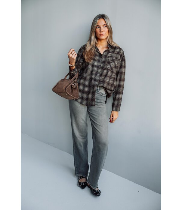 La Rebelle Blouse bruin | Romee