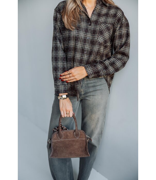 La Rebelle Blouse bruin | Romee