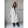Gina Tricot Long boucle coat | cream