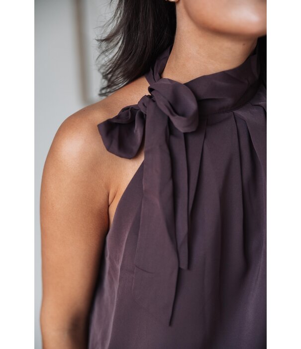 La Rebelle Top bordeaux | Anouk