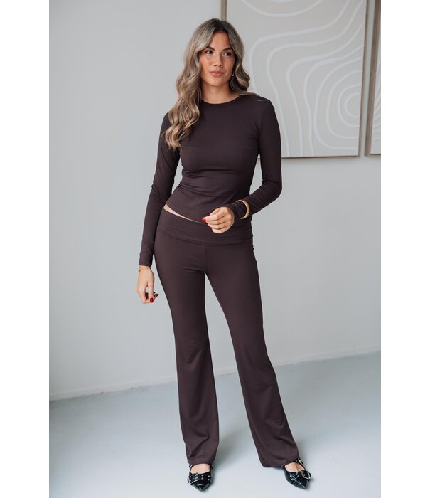 La Rebelle Broek bruin | Faye