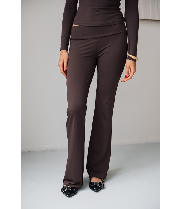 La Rebelle Broek bruin | Faye