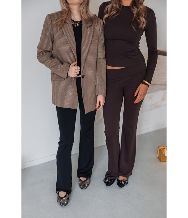 La Rebelle Broek bruin | Faye